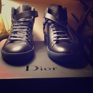 Christian Dior Homme sneakers.